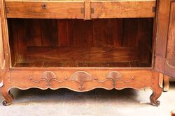 A Rare Antique French Well Carver Armoire 