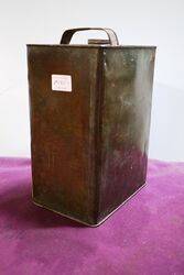 A Rare Vintage Southern Cross Lubricating Oil Tin