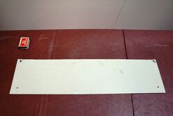 A Small Genuine Bosch Super Belt Tin Advertising Sign 