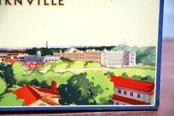 A Souvenir of Bournville Pictorial Advertising Tin  