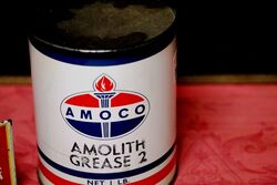 A Very Clean Amoco Amolith Grease 2 1lb Grease Tin