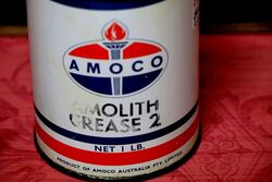 A Very Clean Amoco Amolith Grease 2 1lb Grease Tin 