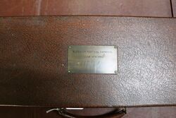 A Vintage Archery Arrow Case with 9 Arrows