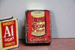 A Vintage Cadbury Bournville Cocoa Pictorial Vesta Tin.