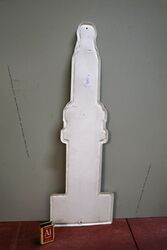 A Vintage Champion Spark Plug Shape Tin Advertising Sigh 