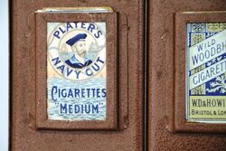 A Vintage Cigarette Wall Mounted Vending Machine