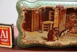 A Vintage French  Lyon  Pictorial Collectors Tin