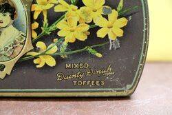 A Vintage Horner Dainty Dinah Pictorial Toffees Tin