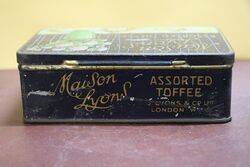 A Vintage Maison Lyons Assorted Toffee Tin