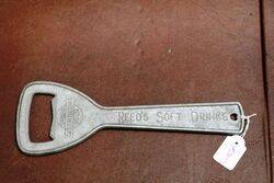 A Vintage Reedand39s Soft Drinks Bottle Opener