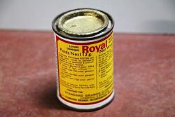 A Vintage Small Royal Baking Powder Pictorial Tin