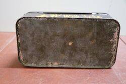 A Vintage Sweets Tin with 2 Embossed English Setters 