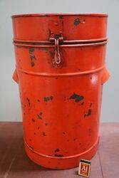 A Vintage and Original Garage Parts Cleaner Drum