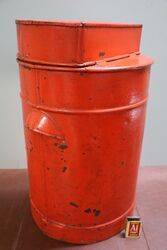 A Vintage and Original Garage Parts Cleaner Drum