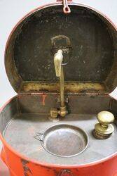 A Vintage and Original Garage Parts Cleaner Drum