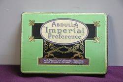 Abdulla Imperial Preference Virginia Tobacco Tin