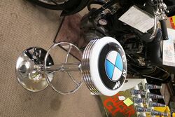 Adjustable Garage/Bar Stool BMW. #