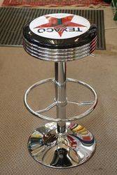 Adjustable GarageBar Stool Texaco 