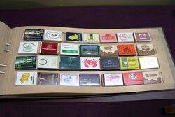 Album of 110 Collectors Match Boxes   