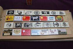 Album of 148 Vintages Match Boxes  