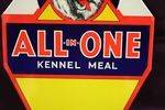 All In One Kennel Meal Near Mint Tin Sign