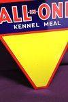 All In One Kennel Meal Near Mint Tin Sign