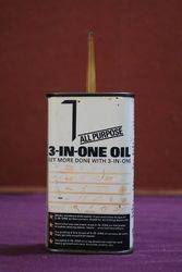 All Purpose 3 In one Oil Tin