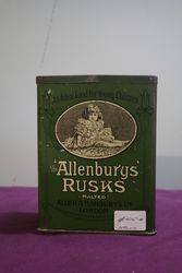 Allenburys Rusks Tin by Allen and Hanbury Ltd