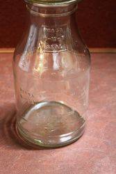 American Quart Oil Bottle With Tin Pourer