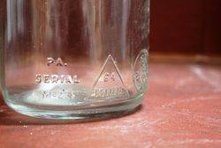 American Quart Oil Bottle With Tin Pourer