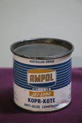 Ampol 1 lb JetLube KoprKote Compound Tin 