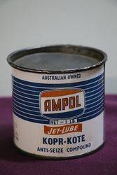 Ampol 1 lb JetLube KoprKote Compound Tin 