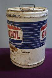 Ampol 5 Gallon Motor Oil Can 