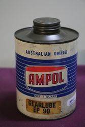 Ampol Gearlube EP 90 Quart Motor Oil Tin 