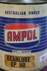 Ampol Gearlube EP 90 Quart Motor Oil Tin 