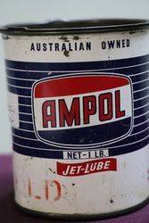 Ampol JetLube 1 lb Grease Tin 