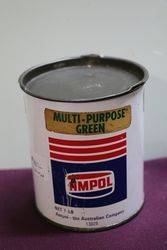 Ampol MultiPurpose Green 1 lb Grease Tin 