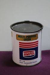 Ampol MultiPurpose Green 1 lb Grease Tin 