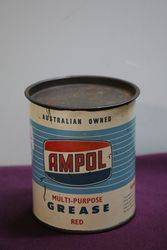 Ampol Multi-Purpose Red 1 Lb Grease Tin 