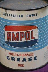 Ampol MultiPurpose Red 1 Lb Grease Tin 