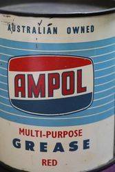 Ampol MultiPurpose Red 1 Lb Grease Tin 
