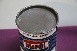 Ampol MultiPurpose Red 1 lb Grease Tin 