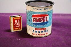 Ampol MultiPurpose Red Grease 1lb Tin