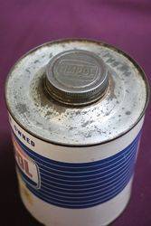 Ampol Quart Motor Oil Tin
