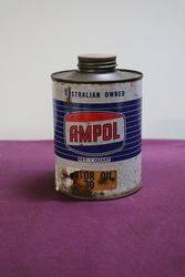 Ampol Quart Motor Oil Tin 