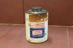 Ampol Quart Oil Tin