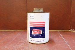 Ampol Quart Oil Tin