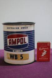 Ampol WB 5  1 lb Grease Tin 