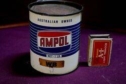 Ampol Wheel Bearing 1 lb Grease Tin.