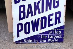 Antique Borwickand39s Baking Powder Enamel Advertising